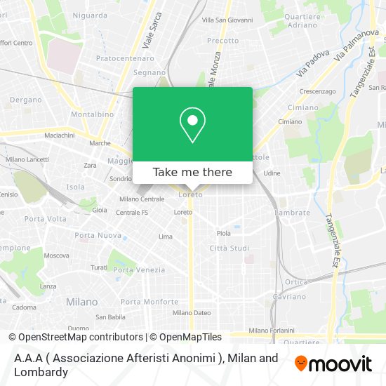 A.A.A ( Associazione Afteristi Anonimi ) map