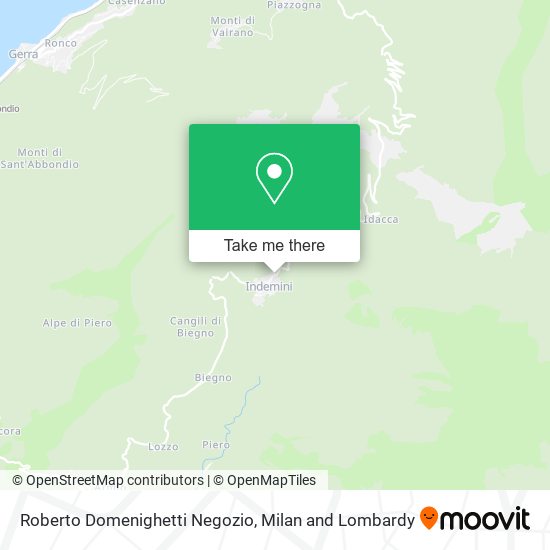 Roberto Domenighetti Negozio map