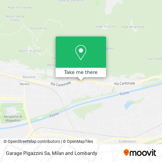 Garage Pigazzini Sa map