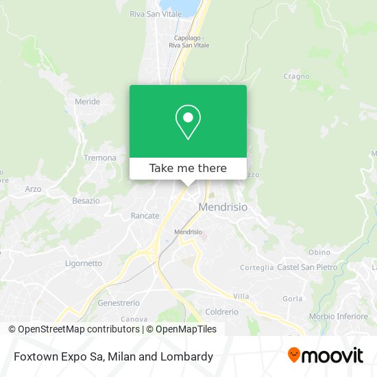 Foxtown Expo Sa map
