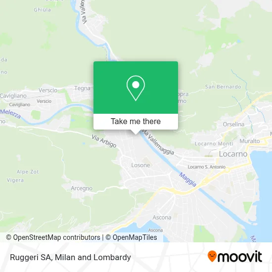 Ruggeri SA map