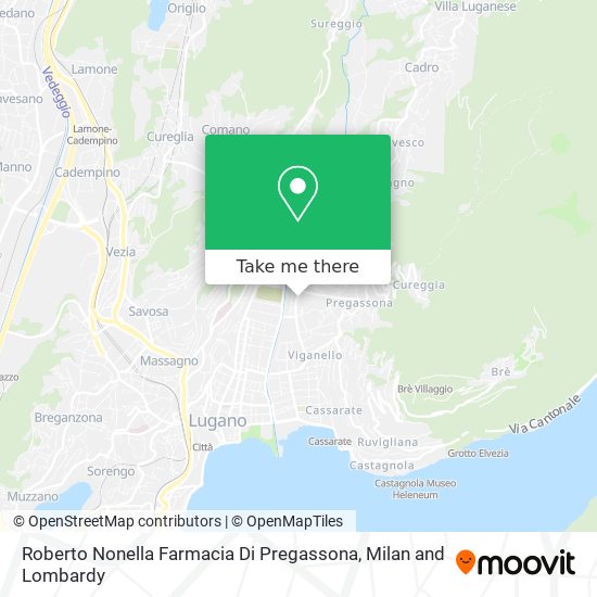 Roberto Nonella Farmacia Di Pregassona map