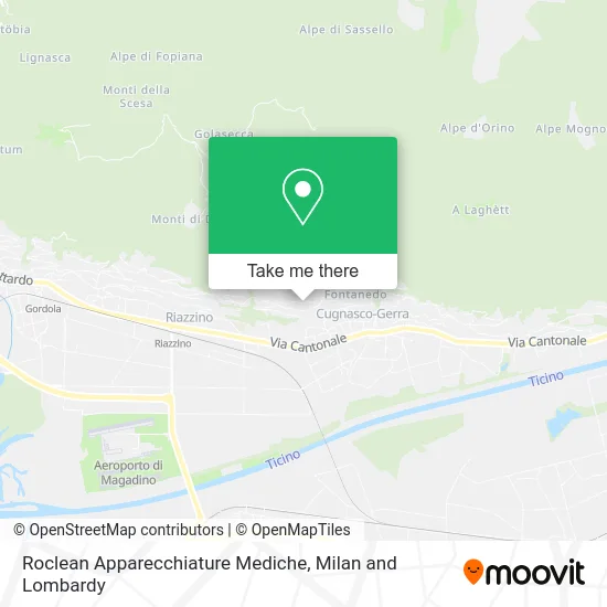 Roclean Medical Equipment map