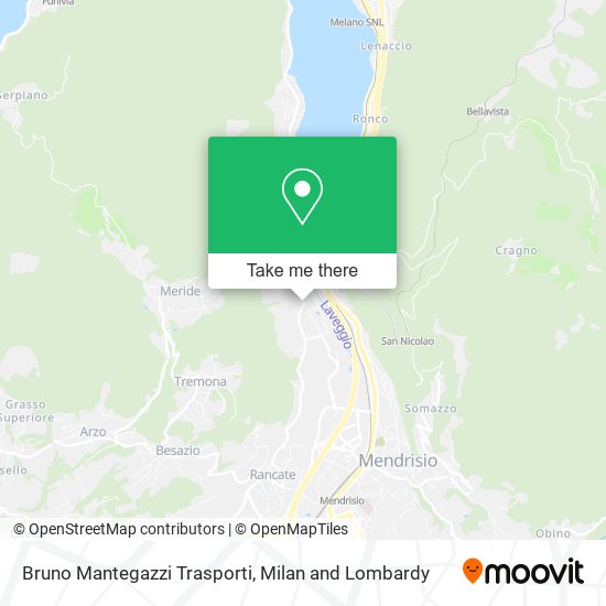 Bruno Mantegazzi Trasporti map