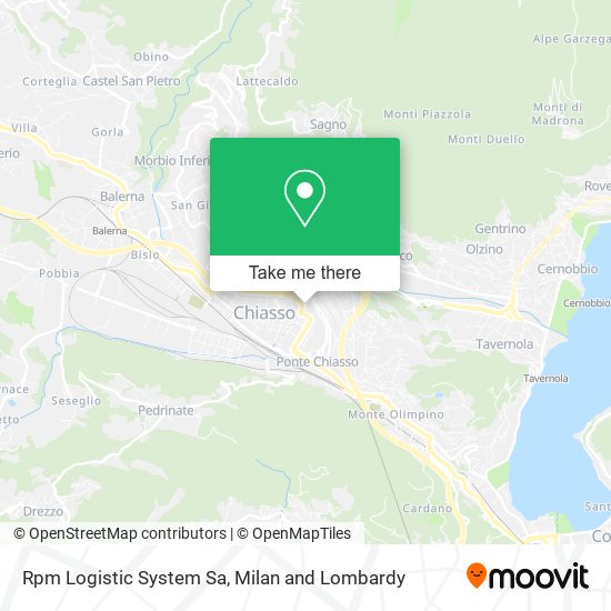 Rpm Logistic System Sa map