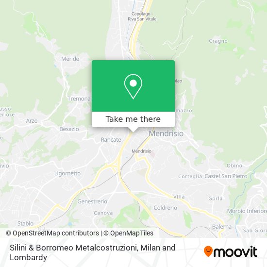 Silini & Borromeo Metalcostruzioni map