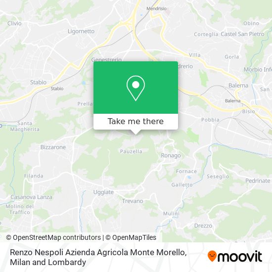 Renzo Nespoli Azienda Agricola Monte Morello map
