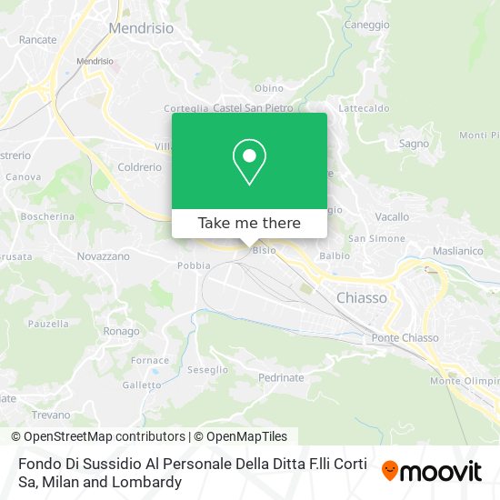 Fondo Di Sussidio Al Personale Della Ditta F.lli Corti Sa map