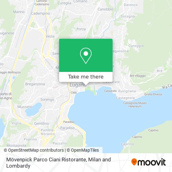 Mövenpick Parco Ciani Ristorante map