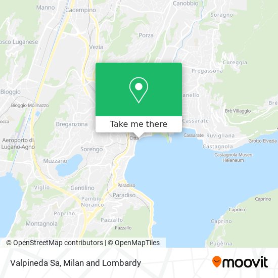 Valpineda Sa map