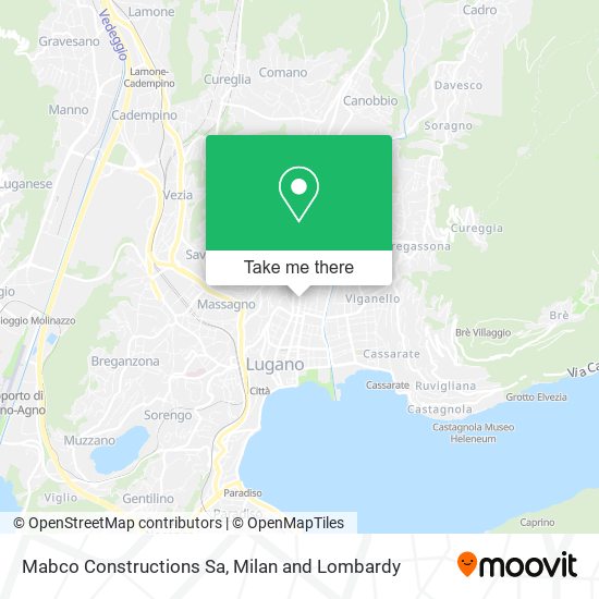Mabco Constructions Sa map