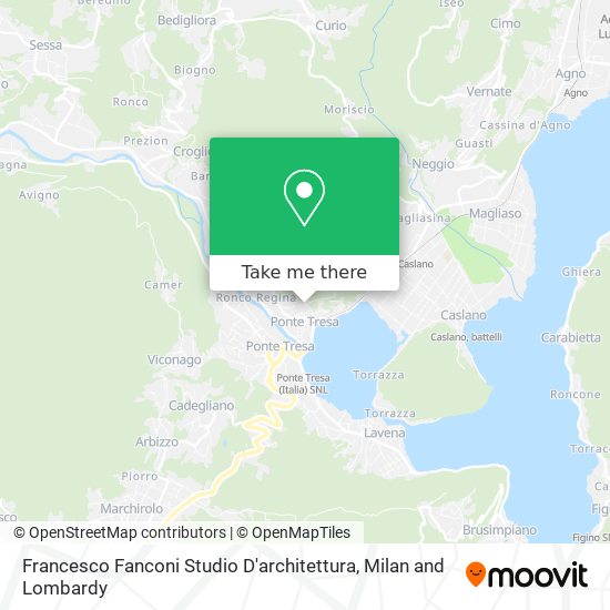 Francesco Fanconi Studio D'architettura map