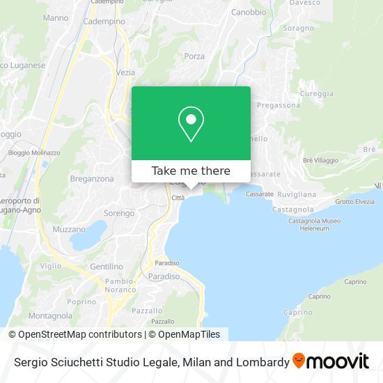 Sergio Sciuchetti Studio Legale map