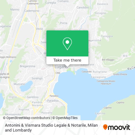 Antonini & Vismara Studio Legale & Notarile map