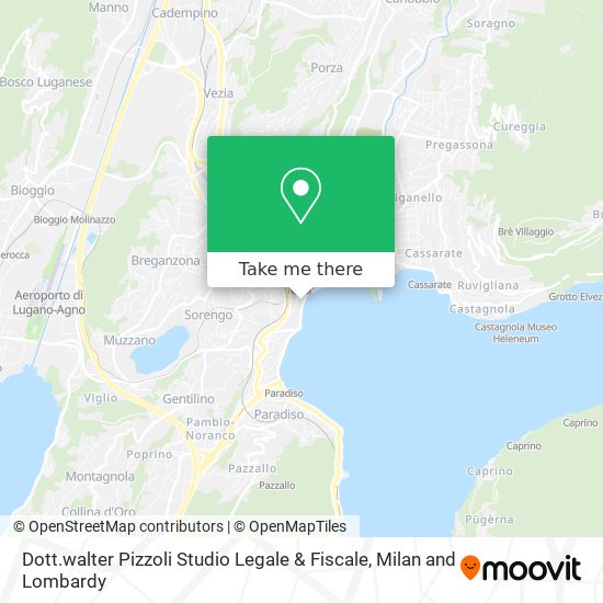 Dott.walter Pizzoli Studio Legale & Fiscale map