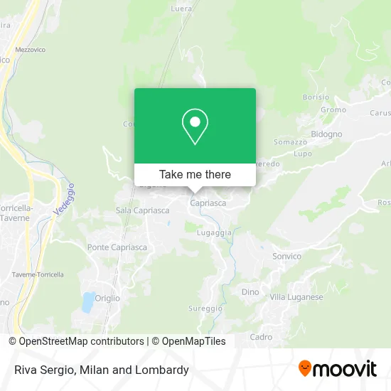 Riva Sergio map