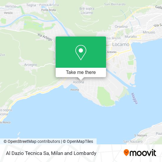 Al Dazio Tecnica Sa map