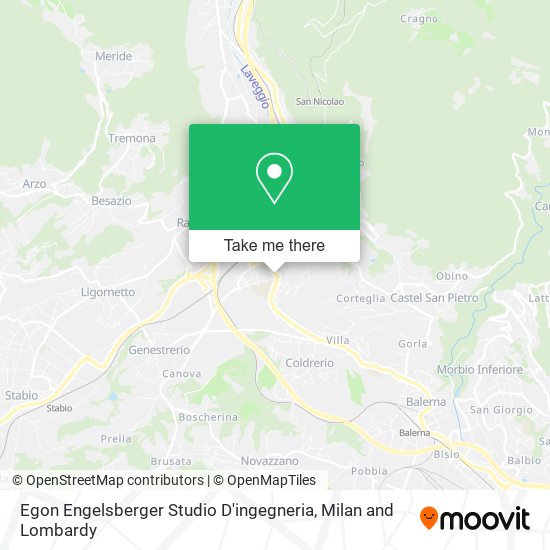 Egon Engelsberger Studio D'ingegneria map