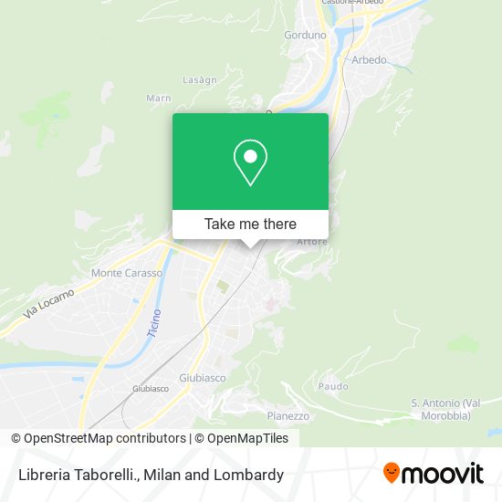Libreria Taborelli. map