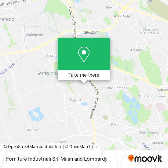 Forniture Industriali Srl map