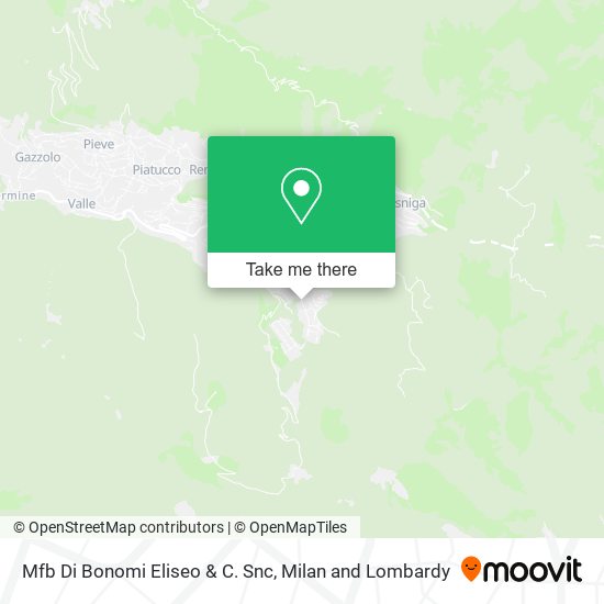 Mfb Di Bonomi Eliseo & C. Snc map