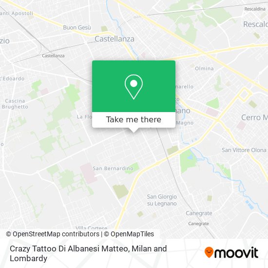 Crazy Tattoo Di Albanesi Matteo map