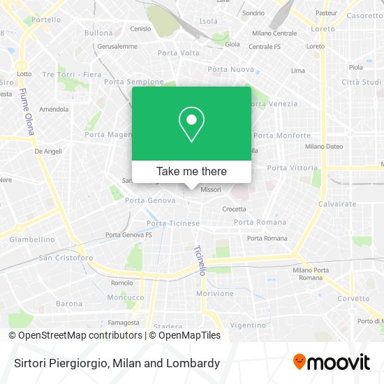 Sirtori Piergiorgio map