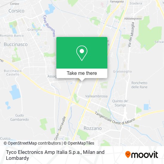 Tyco Electronics Amp Italia S.p.a. map