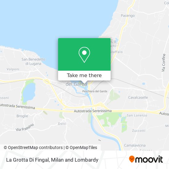 La Grotta Di Fingal map