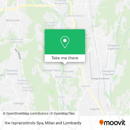 Itw Ispracontrols Spa map