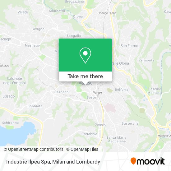 Industrie Ilpea Spa map