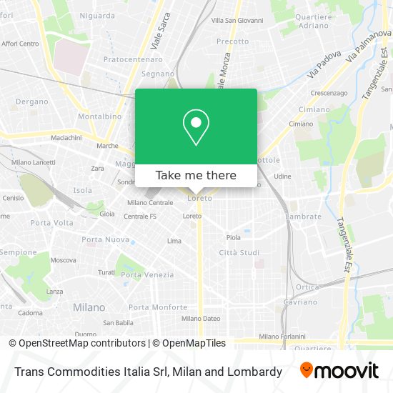 Trans Commodities Italia Srl map