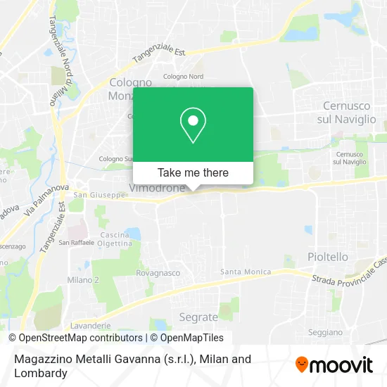 Magazzino Metalli Gavanna (s.r.l.) map