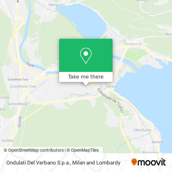 Ondulati Del Verbano S.p.a. map
