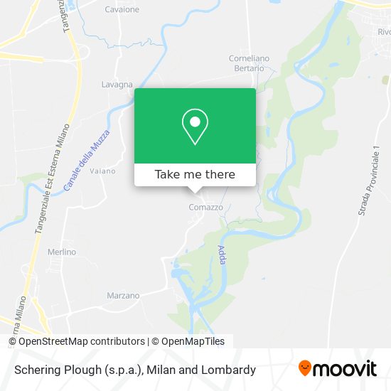 Schering Plough (s.p.a.) map