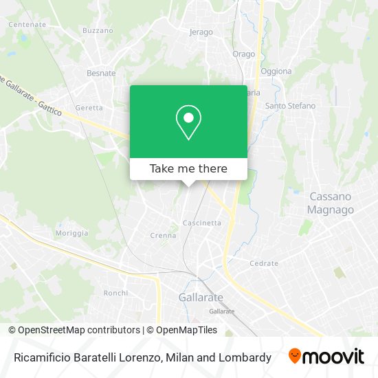Ricamificio Baratelli Lorenzo map