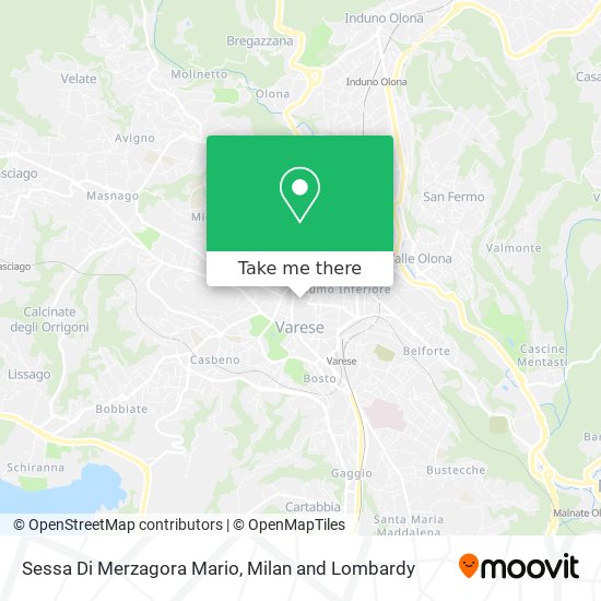 Sessa Di Merzagora Mario map