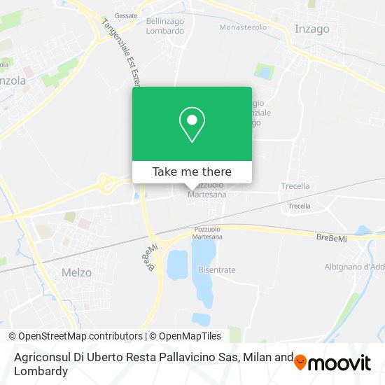 Agriconsul Di Uberto Resta Pallavicino Sas map