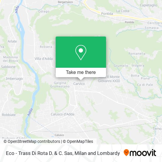Eco - Trass Di Rota D. & C. Sas map