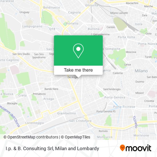 I.p. & B. Consulting Srl map