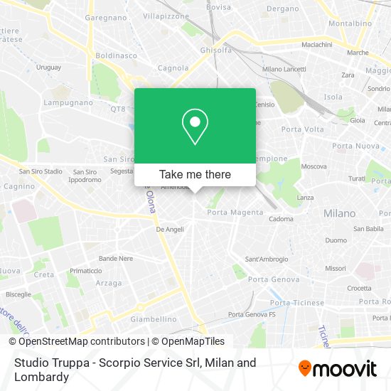 Studio Truppa - Scorpio Service Srl map