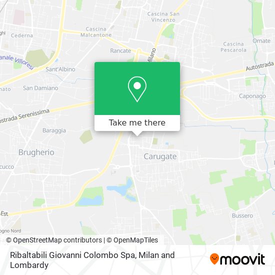 Ribaltabili Giovanni Colombo Spa map