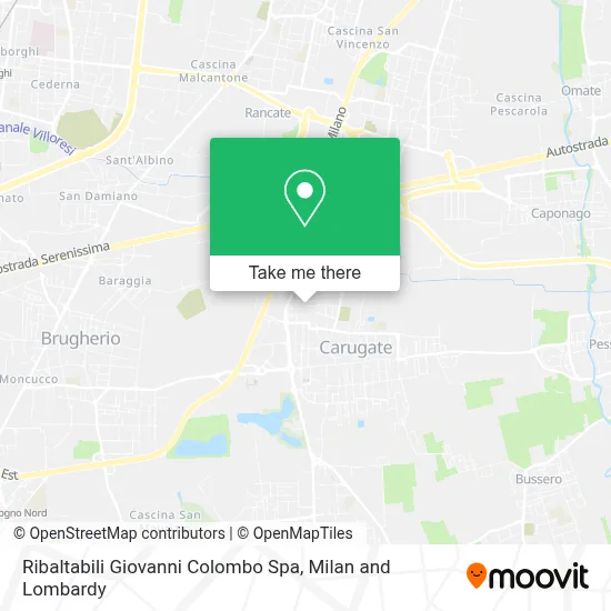 Ribaltabili Giovanni Colombo Spa map