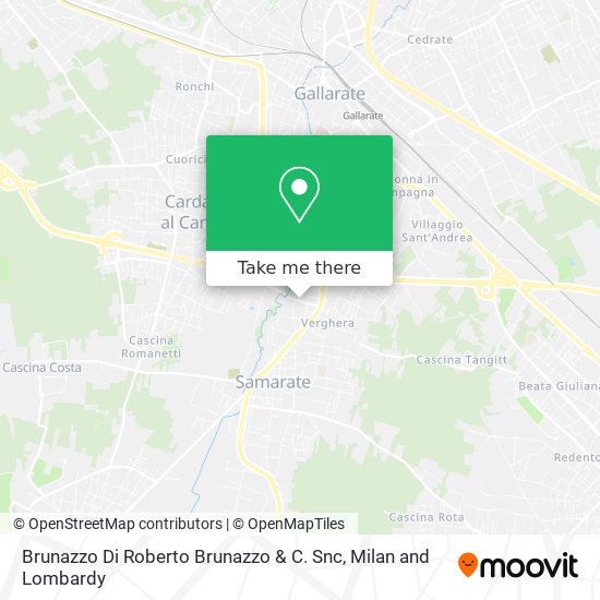 Brunazzo Di Roberto Brunazzo & C. Snc map