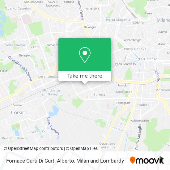 Fornace Curti Di Curti Alberto map