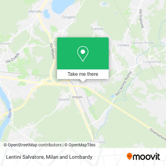 Lentini Salvatore map
