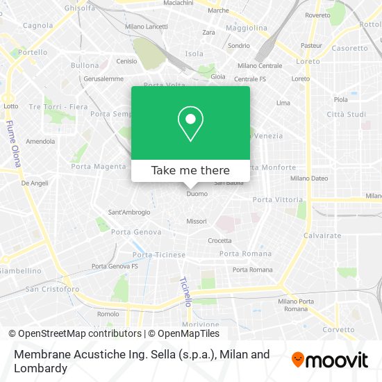 Membrane Acustiche Ing. Sella (s.p.a.) map