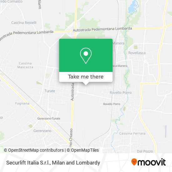 Securlift Italia S.r.l. map