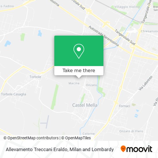 Allevamento Treccani Eraldo map
