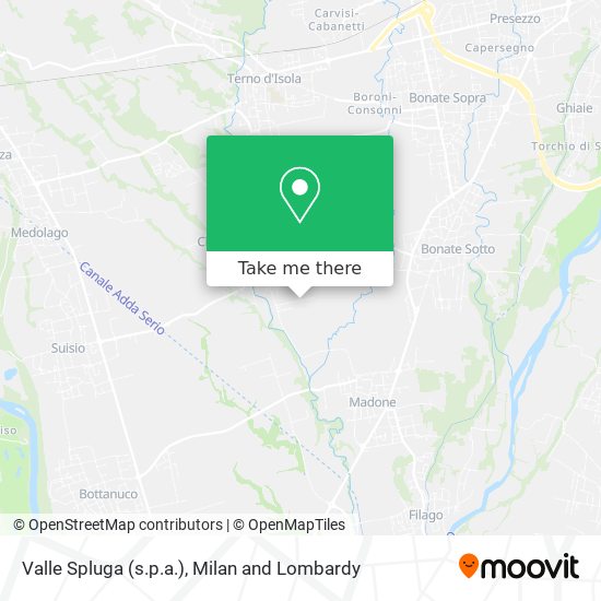 Valle Spluga (s.p.a.) map